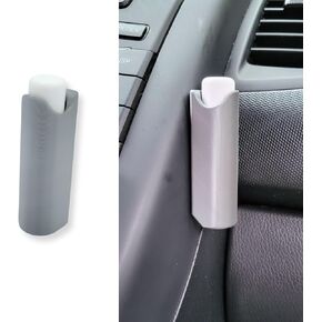 Lip Balm Holder for Car Chapstick Holder No Melt - Upright Lip Balm Holder for Car Accessories for Women Interior - Accessories for Women Cute Car Decor for Teen Girls (Black)
