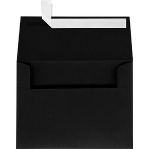 LUXPaper A7 Invitation Envelopes | Peel & Press | 5 1/4" x 7 1/4" | White Linen | 80lb. Text | 50 Qty