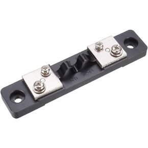 uxcell Shunt Resistor 20A 75mV for DC Current Ammeter Analog Panel Meter External FL-2 Shunt Resistance Divider