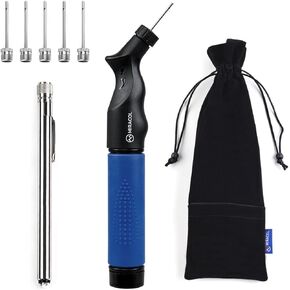 Ball Pump with 6 Needle - Miracol Dual Action Air Pump for Basketball Soccer Football Sports Balls in Kuwait