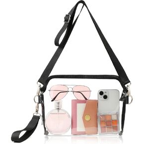 تمت الموافقة على Vorspack Clear Bag Stadium - حقيبة ملعب شفافة لطيفة من مادة PVC للحفلات الموسيقية والمهرجانات الرياضية in Kuwait