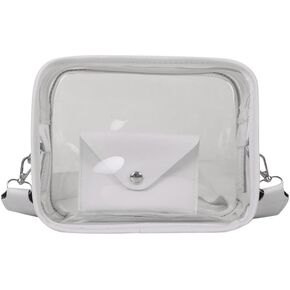 IMCUZUR Clear Bag Stadium Approved Clear Purse for Women