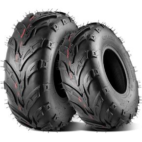 MaxAuto 145 70-6 Tires, 145/70-6 Tubeless Go Kart Mini Bike Tires, 4PR, Pack of 2
