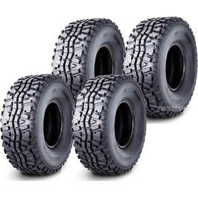 Full Set ATV Tires 24x9-10 & 24x11-10 for 05-16 Kawasaki Mule 610 4x4