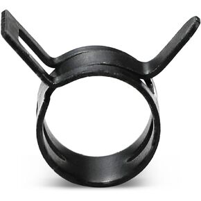 AKIHISA 350 Pcs 6-19mm Spring Hose Clamp, Spring steel 65Mn Fuel Hose Clamp, 14 sizes for Silicone Vacuum Fuel Oil Hose Line Clamps