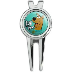 GRAPHICS & MORE Scooby-Doo Ruh Roh Golf Divot Repair Tool and Ball Marker
