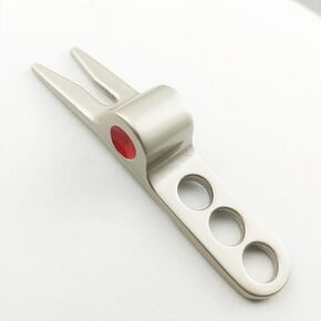 Silver Durable Golf Sports Ball Fork Pivot Divot Repair Tool Compatible for Scotty Cameron Divot Tools On-Course Accessories On-Course Accessories