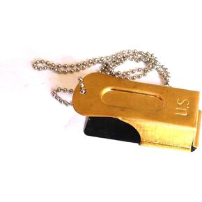 U.S. Paratrooper Airborne WWII WW2 US Cricket Clicker Clacker with Strap D-Day Signaling Whistle