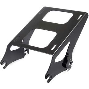 PBYMT Black Detachable Two Up Tour Pack Pak Mounting Luggage Rack Compatible for Harley Davidson Touring Street Glide Road King Electra Glide 2014-2024