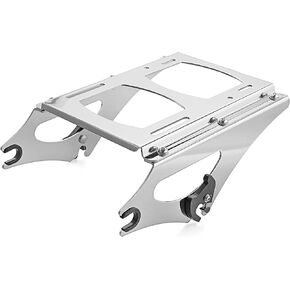 Detachable Tour Pack Mounting Rack Trunk Mount Compatible with 2009-2013 Harley Touring Electra Glide Road King Road Glide Street Glide