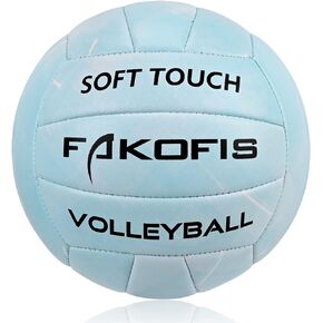 Volleyball Official Size 5, Indoor Outdoor Soft Volleyballs for Kids Youth Adult Elder Play Games (Best Gift for)