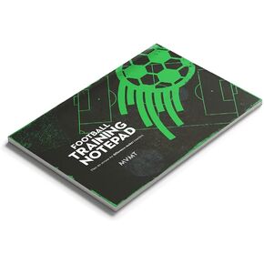 Soccer Training Notepad by MVMT Sports, 50 Page 8.27 x 11.69 inch Tactical Practice Planner for Soccer Coaches. Plan and Review Quickly and Easily. Write Targets, attendance, Drills and More.