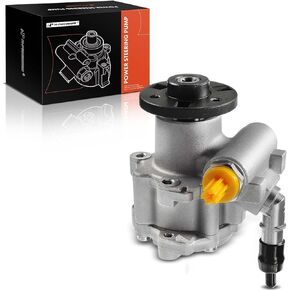 A-Premium Power Steering Pump Compatible with BMW 128i 2008-2013, 323i 2006-2011, 325i 2006-2010, 325xi/330xi/330i 2006, 328i 2007-2013, 328xi 2007-2008, 2.0L 2.5L 3.0L Gas, Replace # 32414042171
