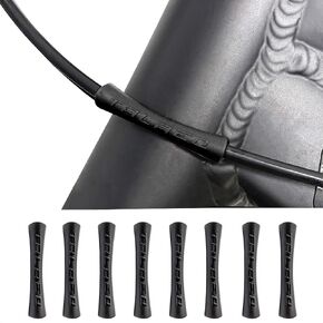 8 Pieces Bicycle Brake Shift Line Cable Protective Sleeve Bike Frame Paintrubber Protector Rubber Pipe Guides Protection Cover for Mountain Road Bike MTB