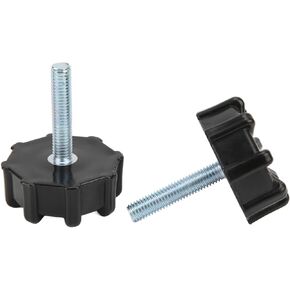 Acouto Handlebar Knob Screw,Motorcycle Handlebar Knob Screw M8 40mm Thread Carbon Steel for DAX 50 70 CT70 ST50 ST70