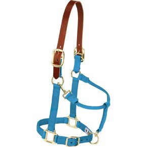 Weaver Leather Adjustable Breakaway Nylon Horse Halter , Hurricane Blue, Weanling/Pony in Kuwait