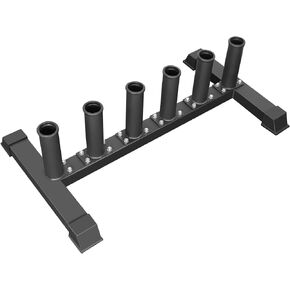 Luwint Freestanding Barbell Holder, Floor Stand Vertical 6 Bar Storage Rack for 2'' Olympic Bars