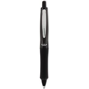 PILOT Dr. Grip FullBlack Refillable & Retractable Ballpoint Pen, Medium Point, Black Ink, Single Pen (36193)