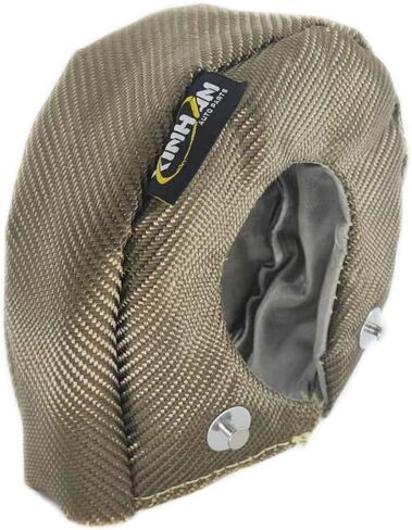 T3 ألياف التيتانيوم الشاحن التربيني غطاء درع الحرارة الداخلية قماش السيليكا عالية وبطانة داخلية شبكة سلكية من الفولاذ المقاوم للصدأ in Kuwait