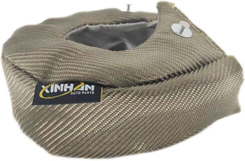 T3 ألياف التيتانيوم الشاحن التربيني غطاء درع الحرارة الداخلية قماش السيليكا عالية وبطانة داخلية شبكة سلكية من الفولاذ المقاوم للصدأ in Kuwait