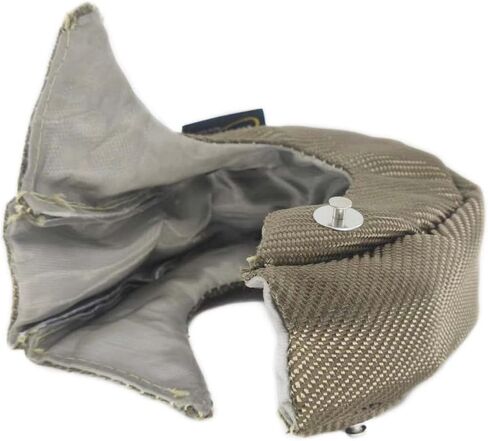 T3 ألياف التيتانيوم الشاحن التربيني غطاء درع الحرارة الداخلية قماش السيليكا عالية وبطانة داخلية شبكة سلكية من الفولاذ المقاوم للصدأ in Kuwait