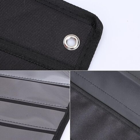 2 Pack Pocket Chart by Essex Wares, Pocket Chart for Classroom Lessons with 20 White Blank Cards, (13inch W x 19inch L)-Black in Kuwait