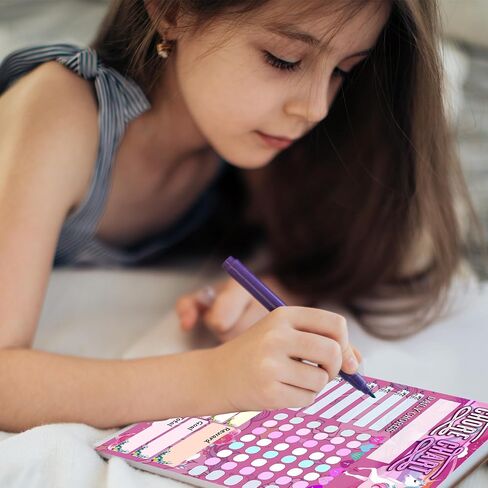 Lulet Magical Chore Chart for Kids, Chore Chart for Kids Sticks to Any Surface, Kids Chore Chart for Kids, Astronaut Chore Chart, Blue Chore Chart, Boy Chore Chart, Reward Chart for Kid,Marker in Saudi Arabia