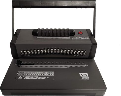 BetterBind Coil-It - آلة ربط الملف مع أداة إدخال ملف كهربائي - ثقب تجليد يدوي - ما يصل إلى 20 صفحة - درجة 4:1 - للتجليد الشخصي أو المنزل أو المدرسة أو العمل in Kuwait