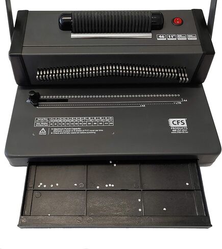 BetterBind Coil-It - آلة ربط الملف مع أداة إدخال ملف كهربائي - ثقب تجليد يدوي - ما يصل إلى 20 صفحة - درجة 4:1 - للتجليد الشخصي أو المنزل أو المدرسة أو العمل in Kuwait