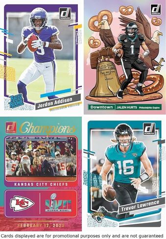 2023 بطاقات التداول Panini NFL Donruss Football Blaster in Saudi Arabia