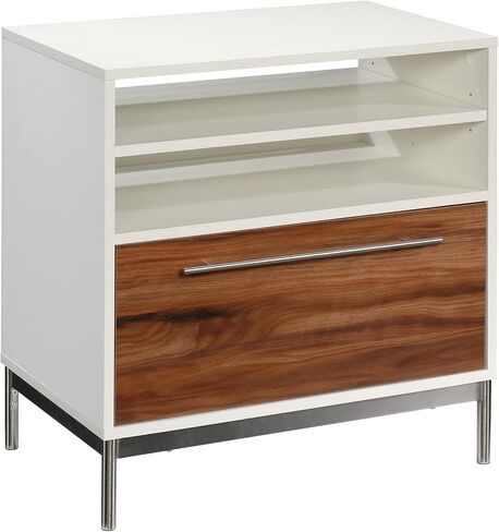 Sauder Vista Key Lateral File Ped, L: 30.00" x H: 18.54" x W: 30.08", Pearl White in Saudi Arabia