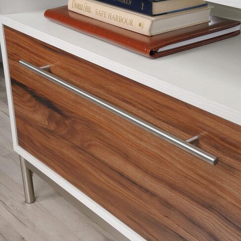 Sauder Vista Key Lateral File Ped, L: 30.00" x H: 18.54" x W: 30.08", Pearl White in Saudi Arabia