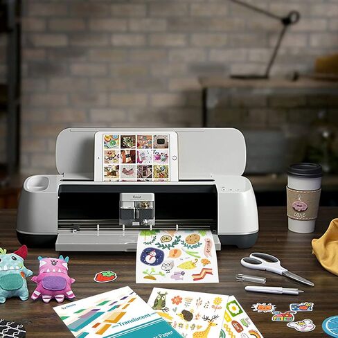 Gwybkq Printable Vinyl Sticker Paper for Inkjet Printer,17 Sheets Premium Translucent Waterproof Blank Custom Label, Tear & Scratch Resistant Dries Quickly Vivid Colors in Saudi Arabia