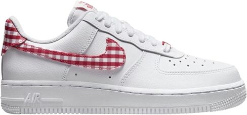 حذاء Nike AIR Force 1 '07 أبيض/أحمر DZ2784 101 مقاس 8 للسيدات in Saudi Arabia