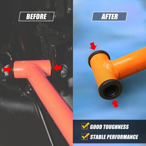 Wztepeng مجموعة جلبة ذراع التحكم شديدة التحمل متوافقة مع 2013-2021 Polaris Ranger XP 900، 2014-2021 Polaris Ranger XP 900/1000 Crew، Ranger XP 1000 Crew 2017 مناسبة للأمام والخلف in Kuwait