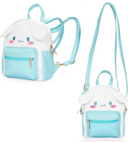 Cute Mini Cinnamoro Shoulder Backpack - Cartoon PU School Backpack - Cosplay Backpack with Adjustable Straps Birthday Gift for Girls in Kuwait