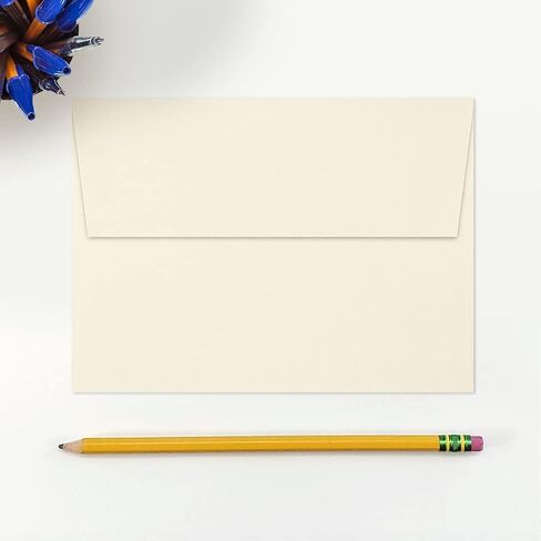 مظاريف دعوة LUXPaper A7 | قشر واضغط | 5 1/4 بوصة × 7 1/4 بوصة | الكتان الطبيعي | 80 رطل. نص | 50 الكمية in Saudi Arabia
