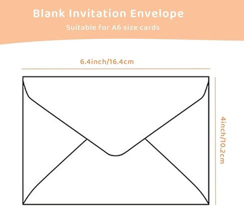 42 عبوة من مظاريف الدعوات البيضاء الفارغة مقاس 4x6، ومظاريف A6 للبريد وحفلات الزفاف والصور وبطاقات المعايدة والبطاقات البريدية in Kuwait
