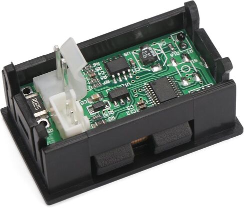 DROK 0.96 بوصة جهاز اختبار OLED متعدد الوظائف المحمول DC 0-33V 0-3A 0-99h59min 0-99W درجة الحرارة الحالية الجهد الكهربي سعة الطاقة 7in1 لوحة قياس المعلمة الكهربائية in Saudi Arabia