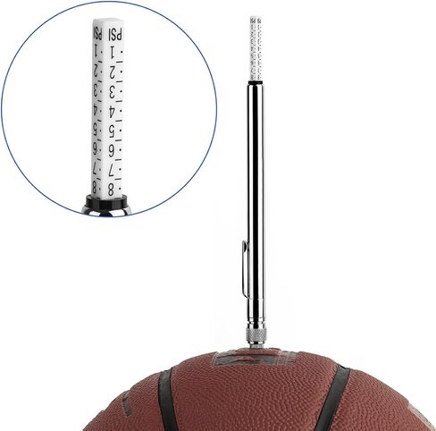 مضخة كرة مع 6 إبر - مضخة هواء مزدوجة الحركة من ميراكول لكرة السلة وكرة القدم وكرة القدم الرياضية in Kuwait