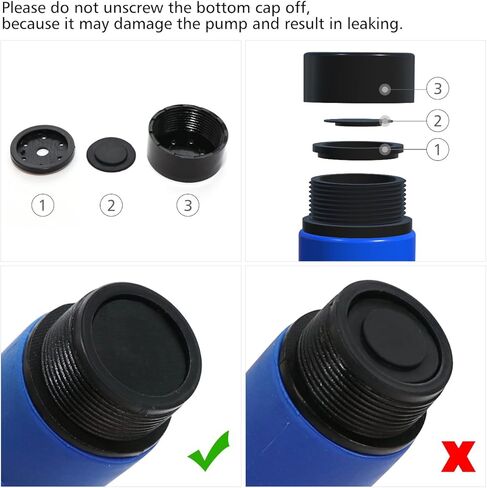 مضخة كرة مع 6 إبر - مضخة هواء مزدوجة الحركة من ميراكول لكرة السلة وكرة القدم وكرة القدم الرياضية in Kuwait