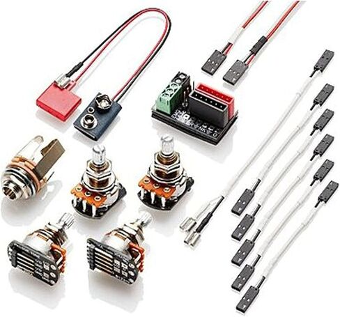 EMG Solderless Wiring Kit for 1-2 Active Pickups - Short Shaft (Strat) 10mm in Saudi Arabia