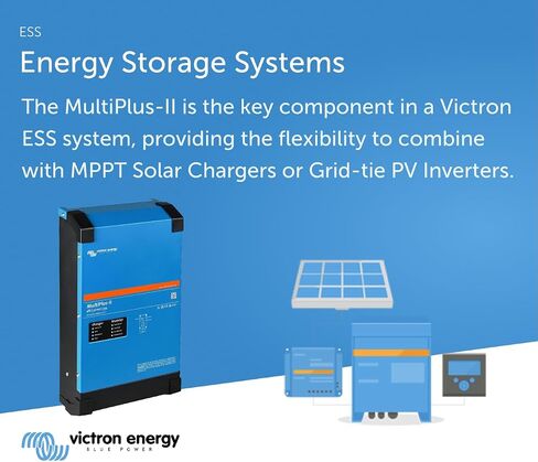 Victron Energy MultiPlus-II Pure Sine Wave Inverter Charger for 120 amp Battery, 120V, 3000VA 12-Volt in Saudi Arabia