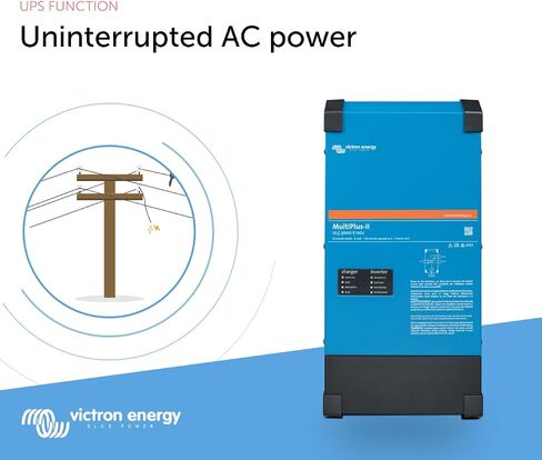 Victron Energy MultiPlus-II Pure Sine Wave Inverter Charger for 120 amp Battery, 120V, 3000VA 12-Volt in Saudi Arabia