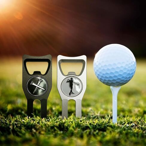 أداة إصلاح Divot للجولف 6 في 1 هدايا إكسسوارات الجولف المغناطيسية in Saudi Arabia