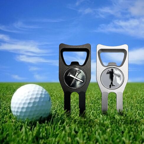 أداة إصلاح Divot للجولف 6 في 1 هدايا إكسسوارات الجولف المغناطيسية in Kuwait