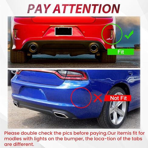 KUAFU الناشر الخلفي متوافق مع 2015-2023 دودج تشارجر Scat SRT Daytona GT R/T نماذج غير عريضة الجسم الستارة الخلفية المصد الشفاه الفاصل المفسد الناشر ABS البلاستيك الأسود in Kuwait