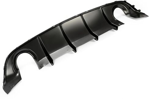 KUAFU الناشر الخلفي متوافق مع 2015-2023 دودج تشارجر Scat SRT Daytona GT R/T نماذج غير عريضة الجسم الستارة الخلفية المصد الشفاه الفاصل المفسد الناشر ABS البلاستيك الأسود in Kuwait