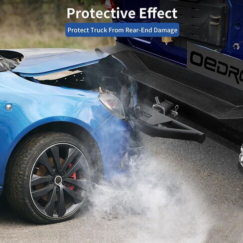 OEDRO Hitch Step استبدال لمركبات الشاحنات مع 2 بوصة جهاز استقبال عقبة المصد الخلفي حامي ترقية قضيب خطوة عقبة in Saudi Arabia