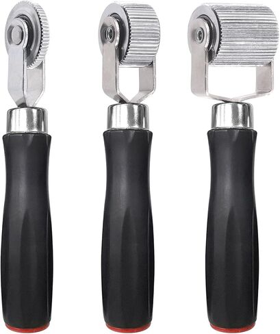 Swpeet 3Pcs 3Sizes Car Sound Deadening Roller Set, Auto Noise Roller Car Sound Deadener, Metal Installation Tool for Auto Car Sound Deadener, Installation Tool Rolling Wheel Interior Accessories in Saudi Arabia